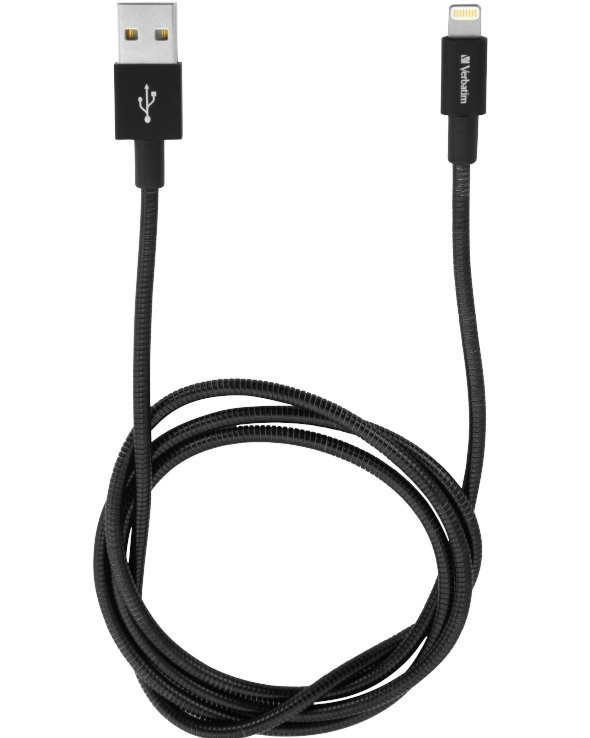  USB Type-A Male  Lightning Verbatim Sync & Charge - 1 m - 