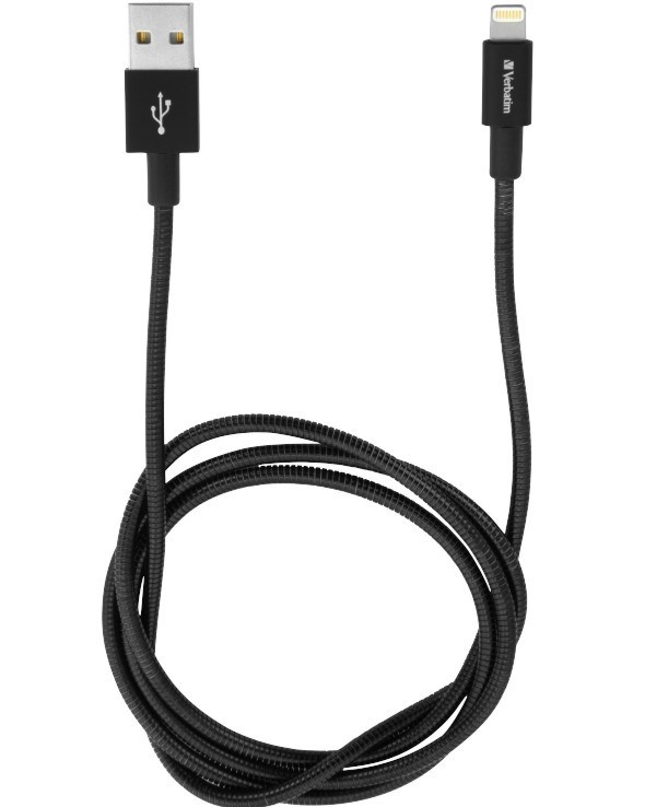 ����� USB Type-A Male ��� Lightning Verbatim Sync & Charge - 1 m - 