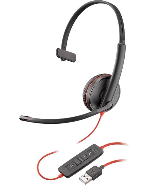 ������������� �������� Plantronics C3215 - � ����� � USB � 3.5 mm ��� �� ������� Blackwire - 
