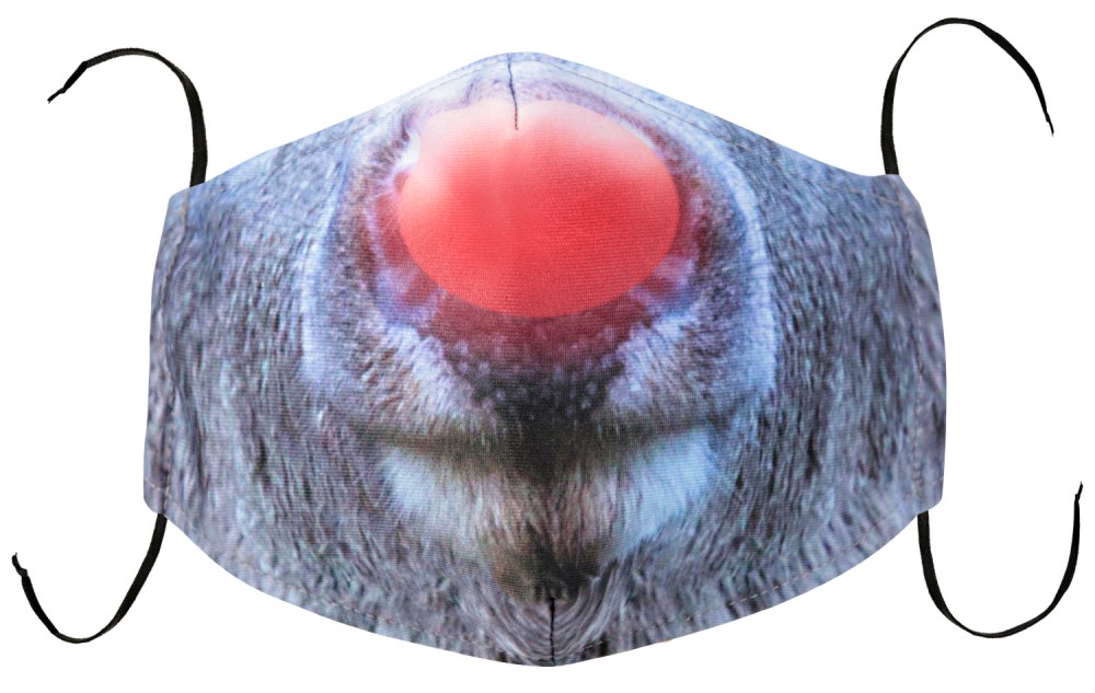 Tрислойна маска Delfina - Еленска муцуна - За многократна употреба с филтър - 