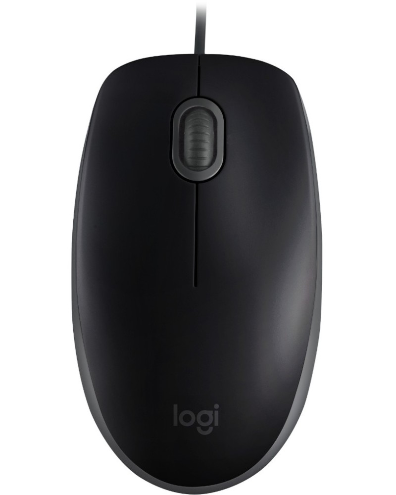 Оптична мишка с USB кабел Logitech B110 Silent Оптична мишка с USB кабел Logitech B110 Silent -