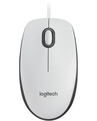 Оптична мишка Logitech M100 Оптична мишка Logitech M100 - С USB кабел 1.8 m -
