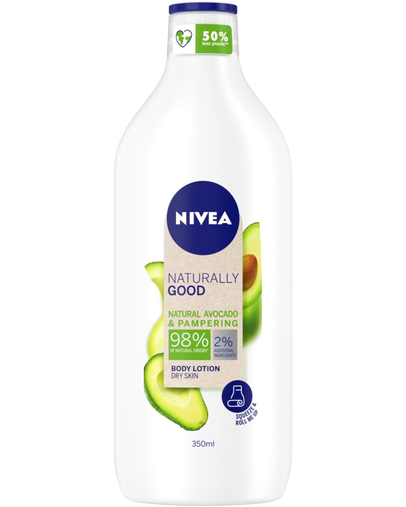 Nivea Naturally Good Natural Avocado & Pampering Body Lotion -        - 