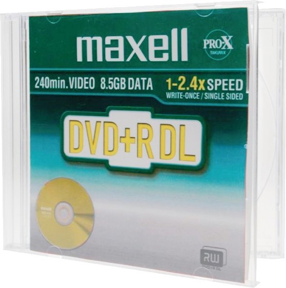 DVD+R DL Maxell 8.5 GB -      8x - 