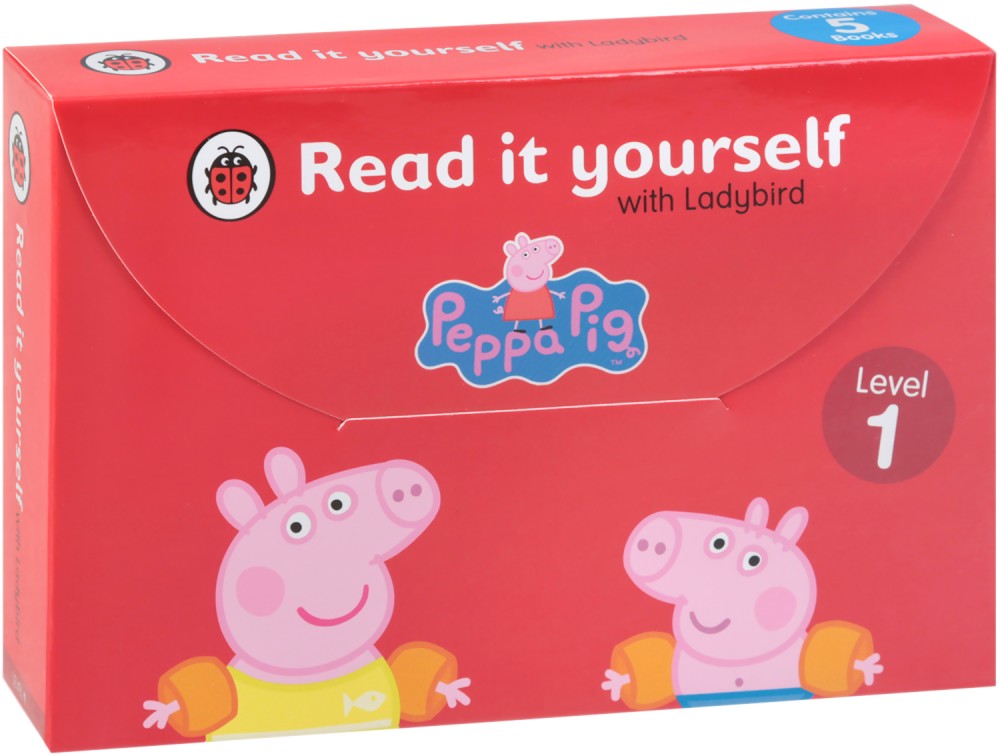 Peppa Pig: Read it yourself with Ladybird - level 1 : Collection of 5 storybooks - 