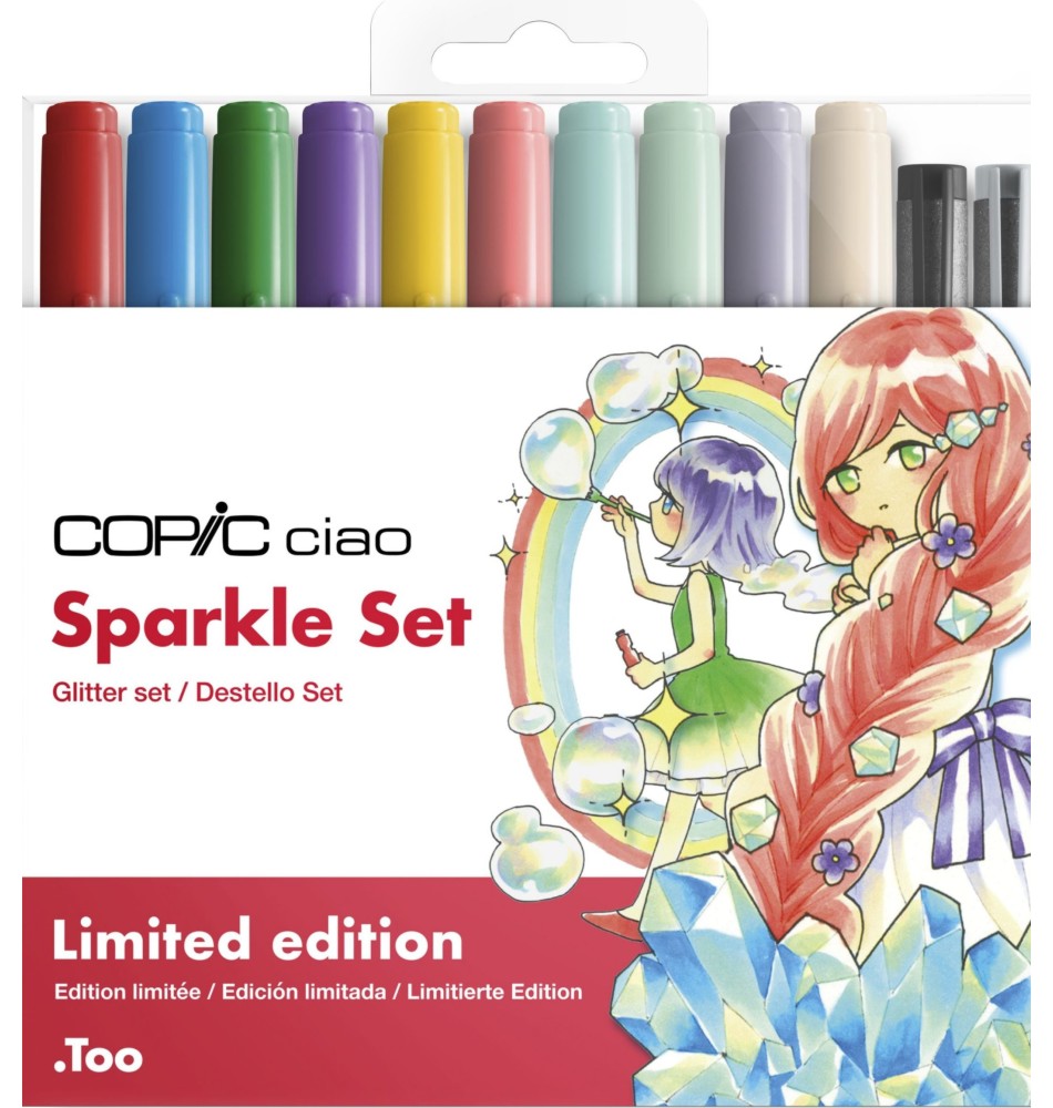   Copic Sparkle set - 12    Ciao - 