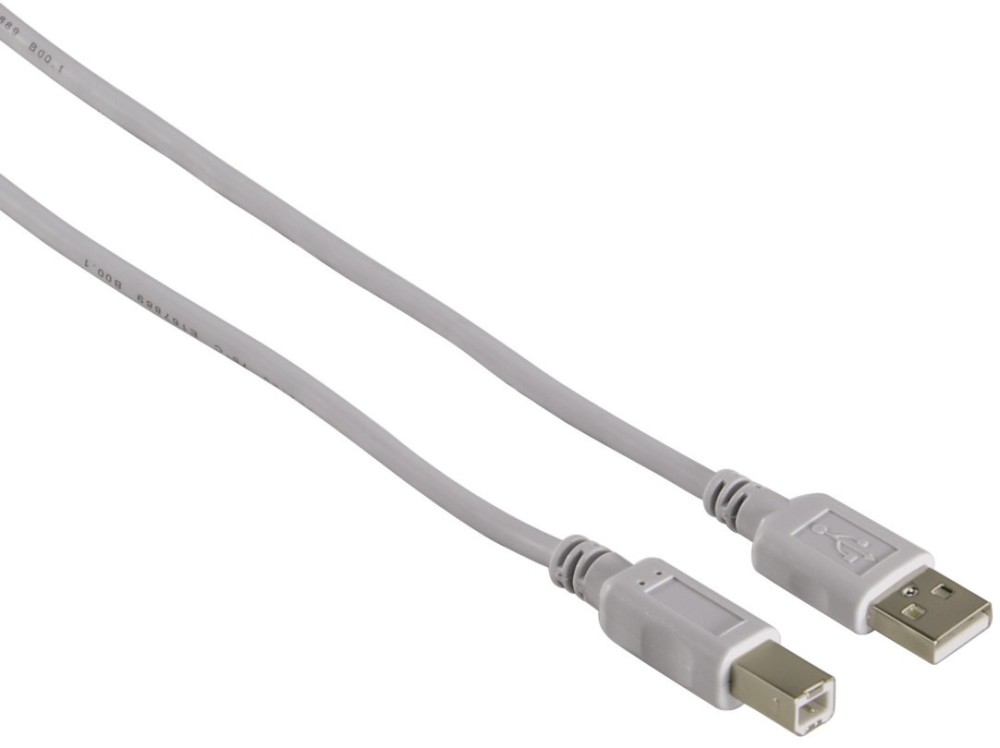Кабел USB 2.0 Type-A male към Type-B male Hama Кабел USB 2.0 Type-A male към Type-B male Hama - 1.5 m -