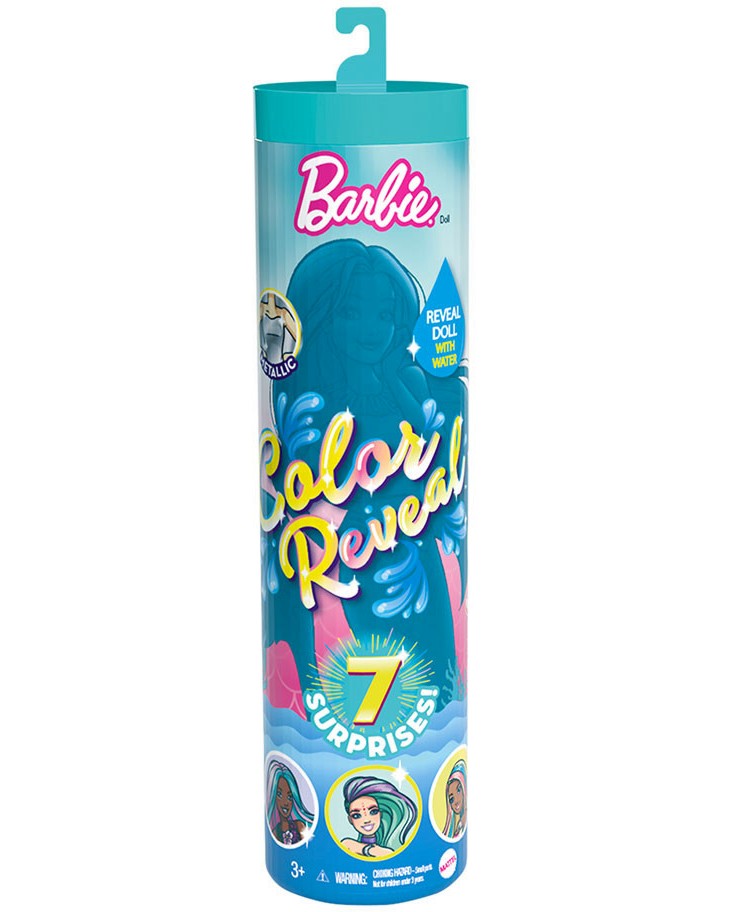  Mattel Color Reveal -   Barbie - 
