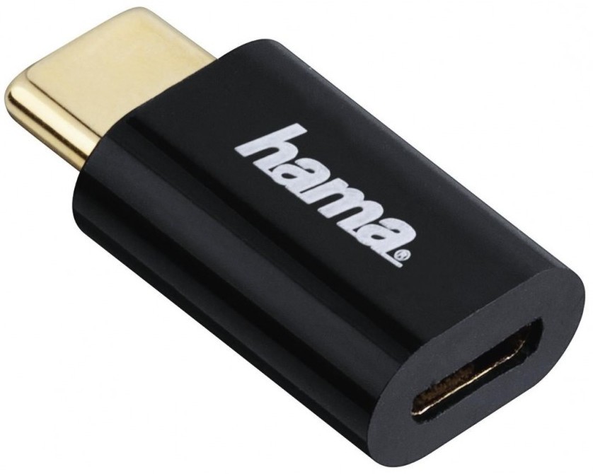  micro USB female  USB Type-C Hama - 