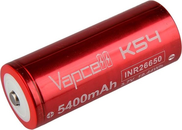  3.6 V 26650 K54 -  Li-Ion (26650) 5400 mAh - 