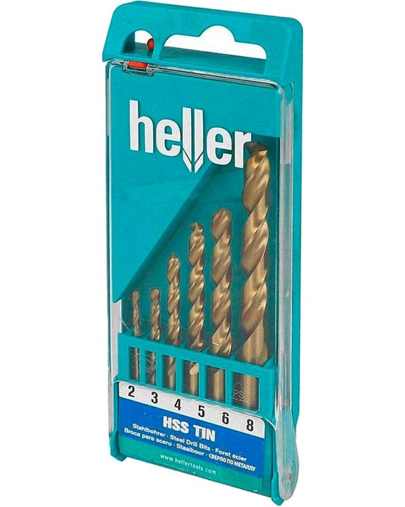     Heller HSS-TiN - 6    ∅ 2 - 8 mm - 