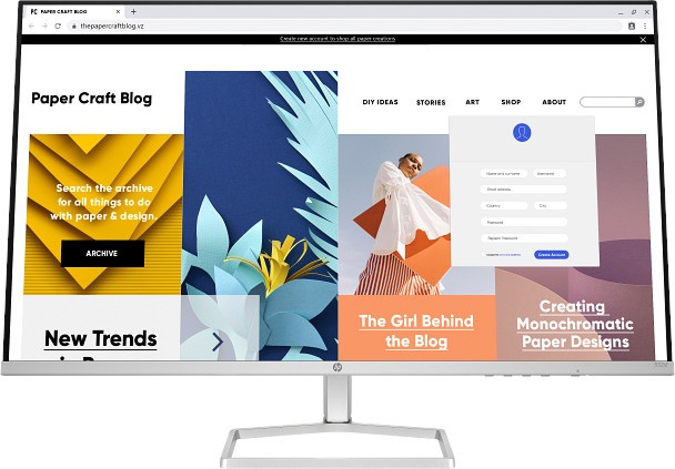 Монитор HP Series 5 532sf Монитор HP Series 5 532sf - 31.5", VA, 100 Hz, 16:9, 1920 x 1080, 5 ms, 2 x HDMI, VGA -