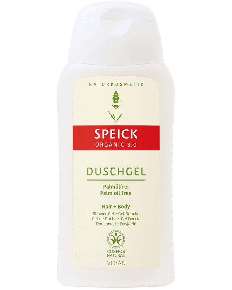 Speick Organic 3.0 Hair + Body Shower Gel -        -  