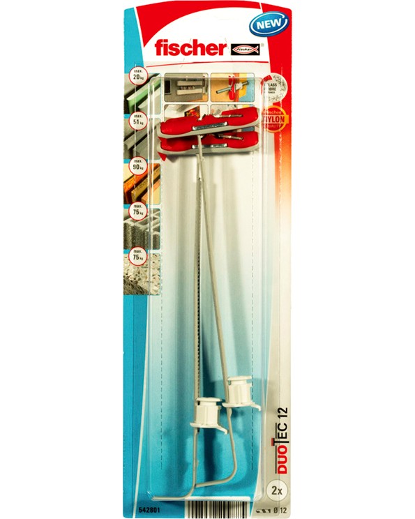        Fischer DuoTec K - 2    ∅ 12 mm   50 mm - 