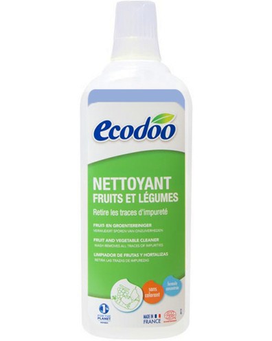 Препарат за измиване на плодове и зеленчуци Ecodoo Препарат за измиване на плодове и зеленчуци Ecodoo - 750 ml - почистващ препарат
