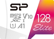 Micro SDXC карта памет 128 GB Silicon Power Elite Colorful Micro SDXC карта памет 128 GB Silicon Power Elite Colorful - Class 10, U1 със SD адаптер -