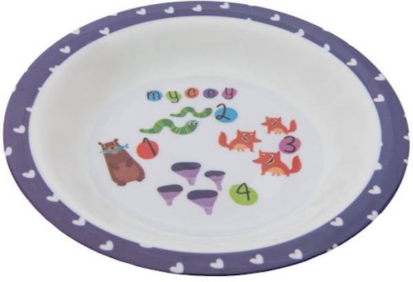 Детска чиния за хранене Mycey Numbers - За над 12 месеца - чиния