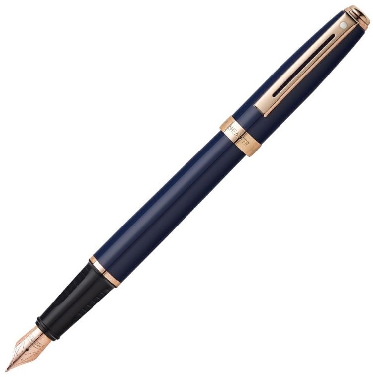  Sheaffer Cobalt Blue 22k Rose Gold Plated -   Prelude - 