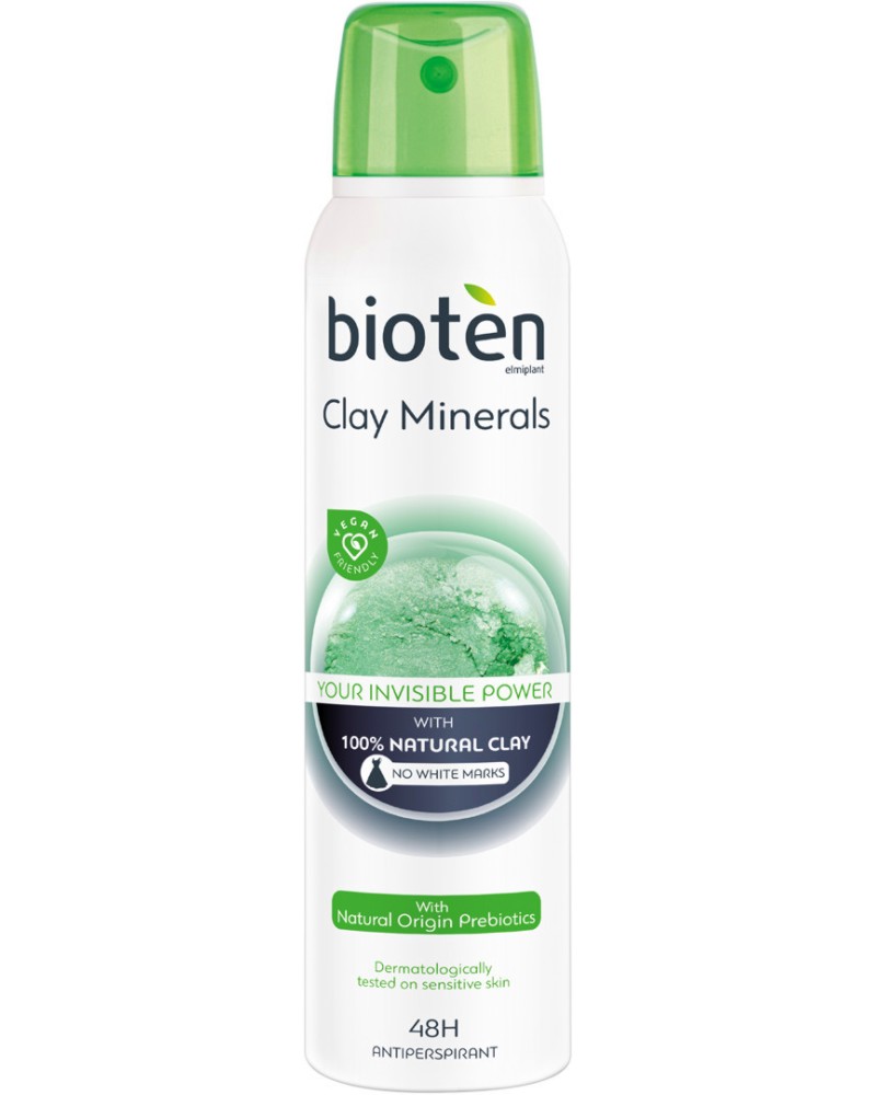 Bioten Clay Minerals Antiperspirant -      - 