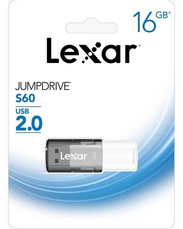 USB 2.0   16 GB Lexar S60 - 