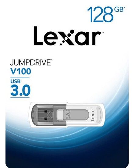 USB 3.0 флаш памет 128 GB Lexar V100 USB 3.0 флаш памет 128 GB Lexar V100 -