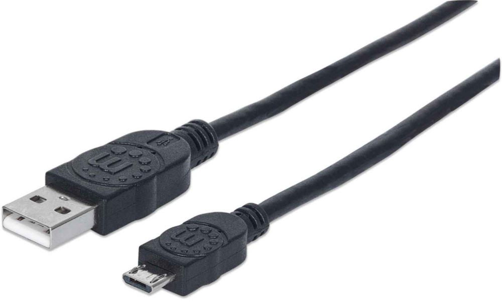 ����� USB A male ��� USB micro B male Manhattan - 50 cm - 