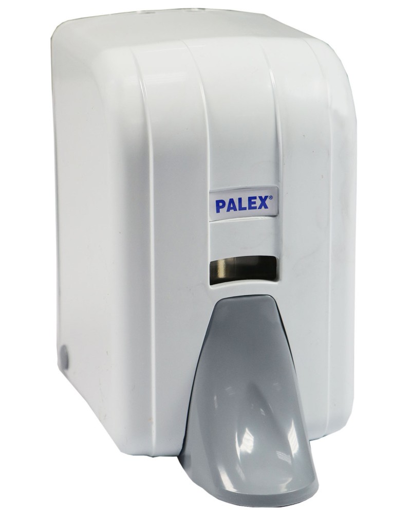 Диспенсър за течен сапун Palex Medical - С капацитет 600 ml - 
