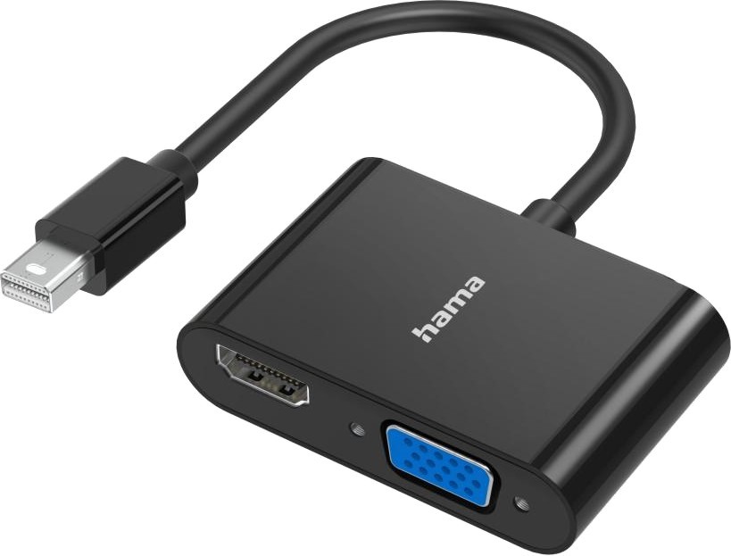  Mini DisplayPort male  HDMI /  VGA female Hama - 