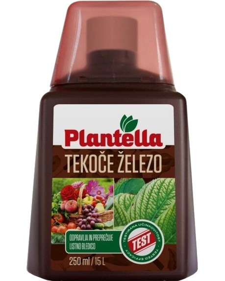 Течен тор срещу недостиг на желязо Plantella Течен тор срещу недостиг на желязо Plantella - 250 ml -