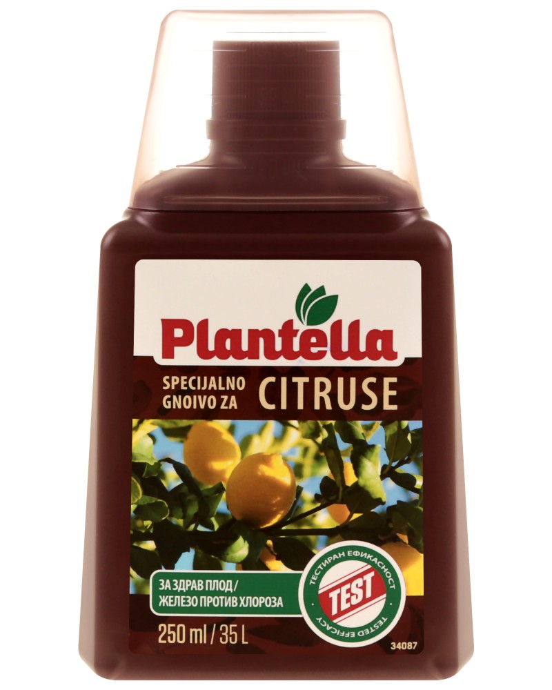 Течен тор за цитруси Plantella Течен тор за цитруси Plantella - 250 ml -
