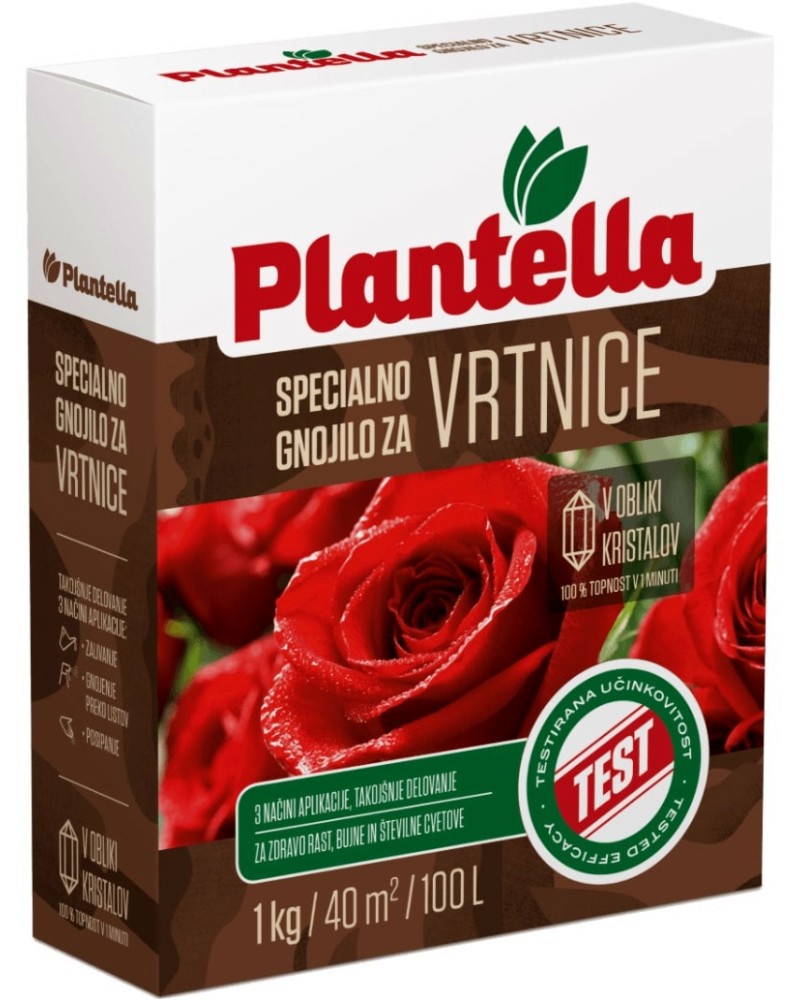 Гранулиран тор за рози Plantella - 1 kg - 