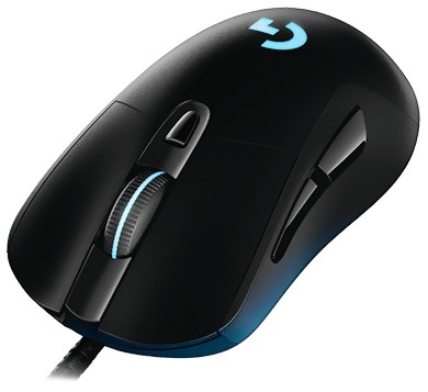 Гейминг оптична мишка с USB кабел Logitech G403 Hero - С 6 бързи бутона - 