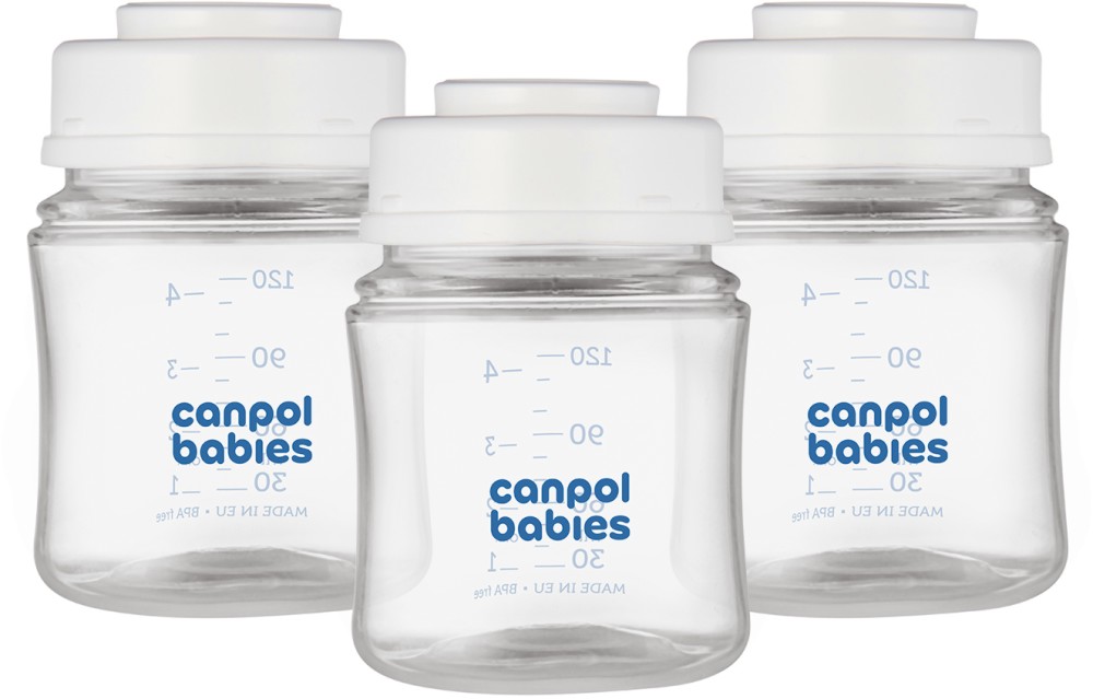 ���������� �� ����� Canpol babies - 3 ���� x 120 ml - �������