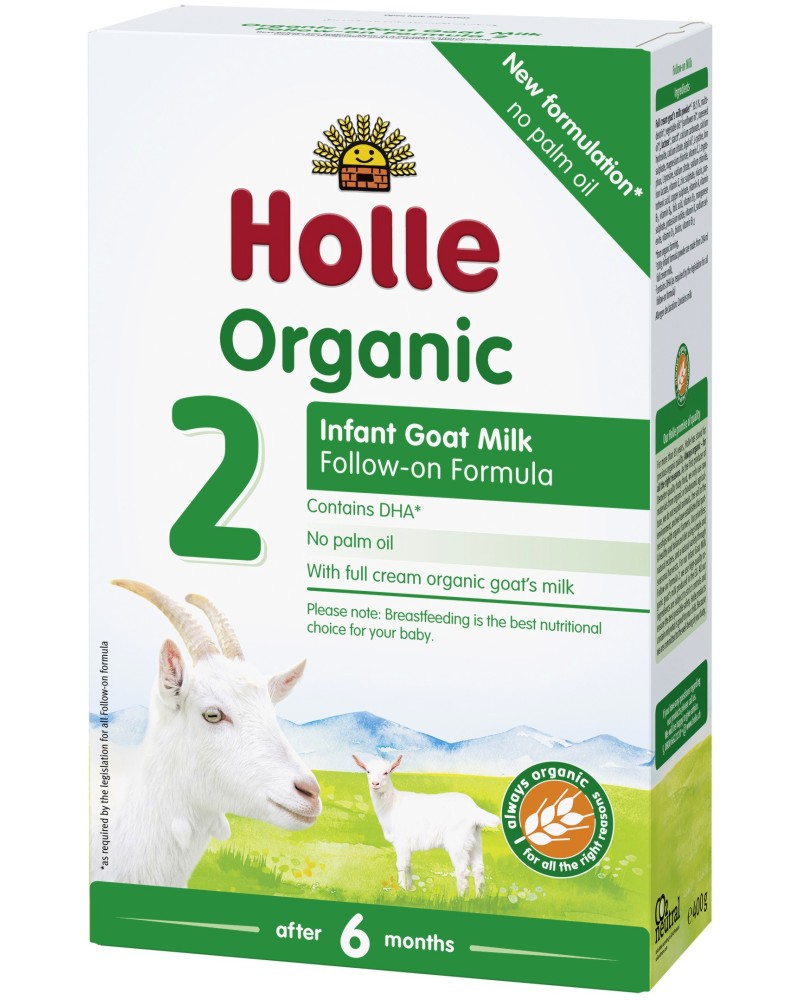      Holle Organic Goat Milk 2 - 400 g,  6+  - 