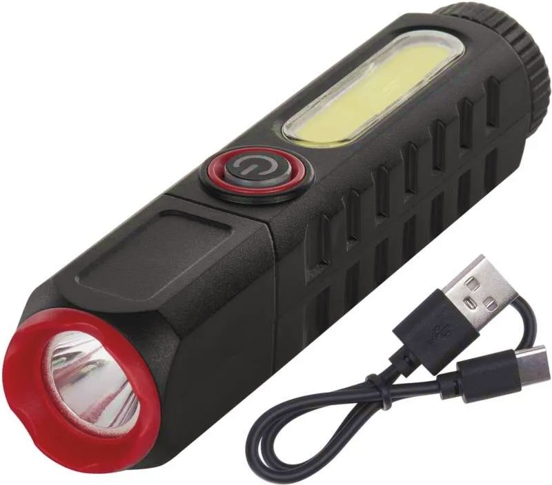 Акумулаторен фенер COB LED Emos P4720 Акумулаторен фенер COB LED Emos P4720 - 120 lm с вградена батерия -