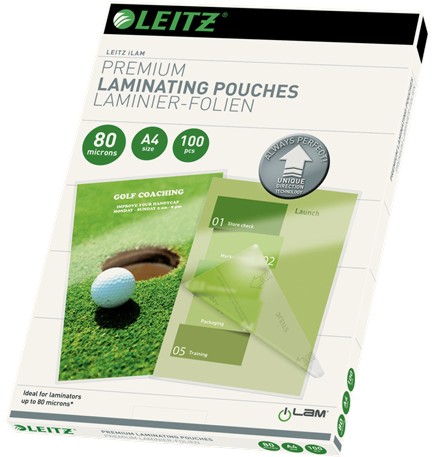 ����� �� ���������� A4 LEITZ - 25 ���� � �������� 80 μm - 