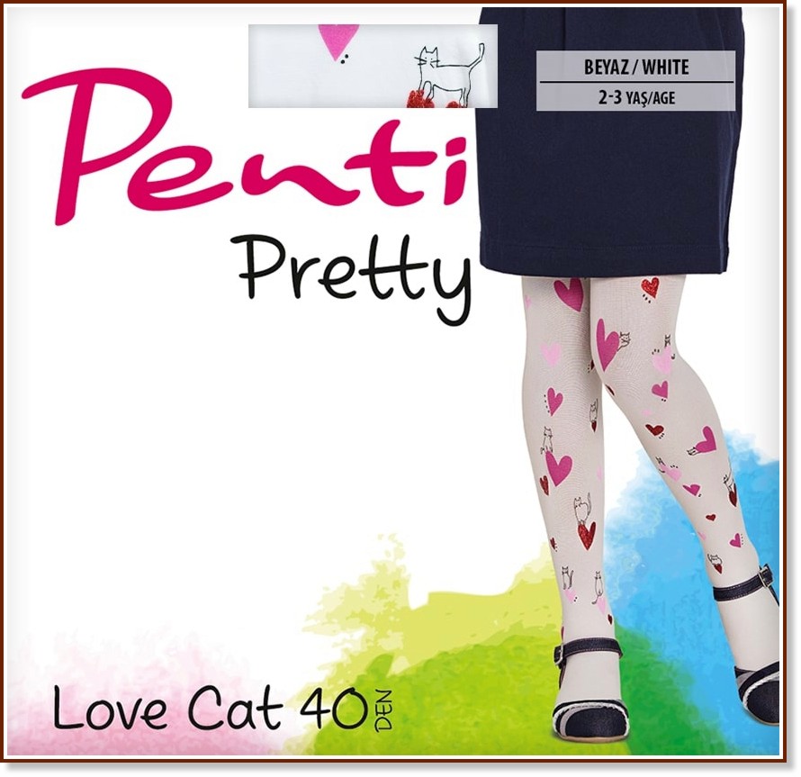   Penti Pretty Love Cat - 40 DEN - 