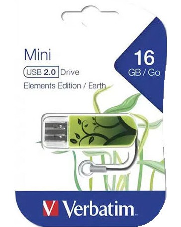 USB 2.0 флаш памет 16 GB Verbatim Elements USB 2.0 флаш памет 16 GB Verbatim Elements -