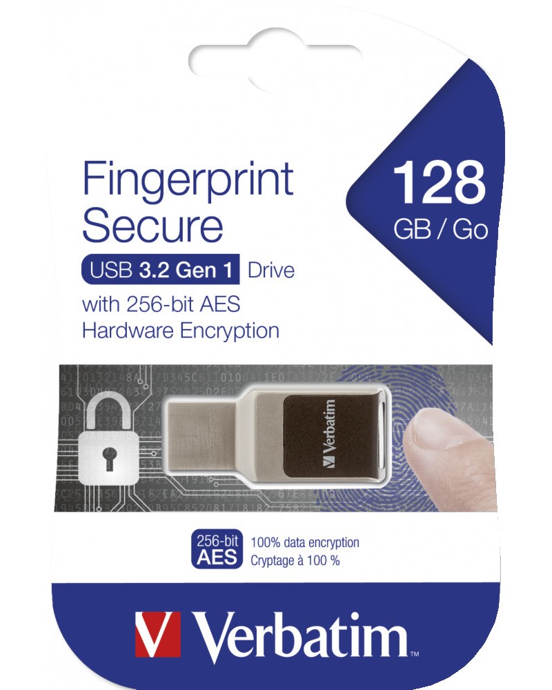 USB 3.2 ���� ����� 32 GB Verbatim Secure - � ������� ��������� - 