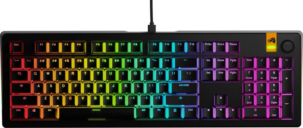    Glorious GMMK 3 HE - Full Size, USB    1.4 m, RGB , ANSI Layout, Fox HE - 