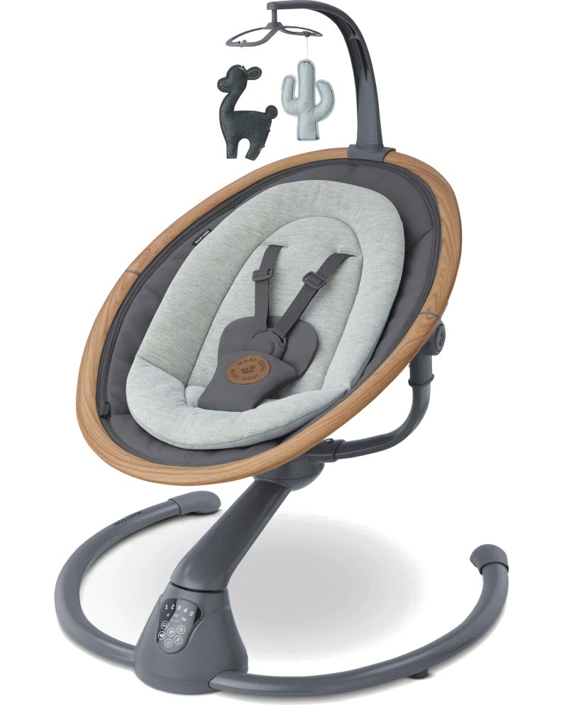 Бебешка люлка Maxi-Cosi Cassia - С детектор за движение, 15 мелодии и 5 звука от природата - продукт