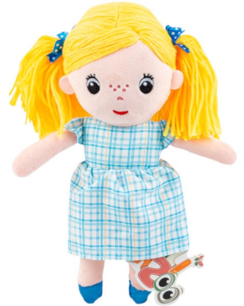 Мека кукла за гушкане Янка BaliBazoo Мека кукла за гушкане Янка BaliBazoo - С височина 23 cm - кукла
