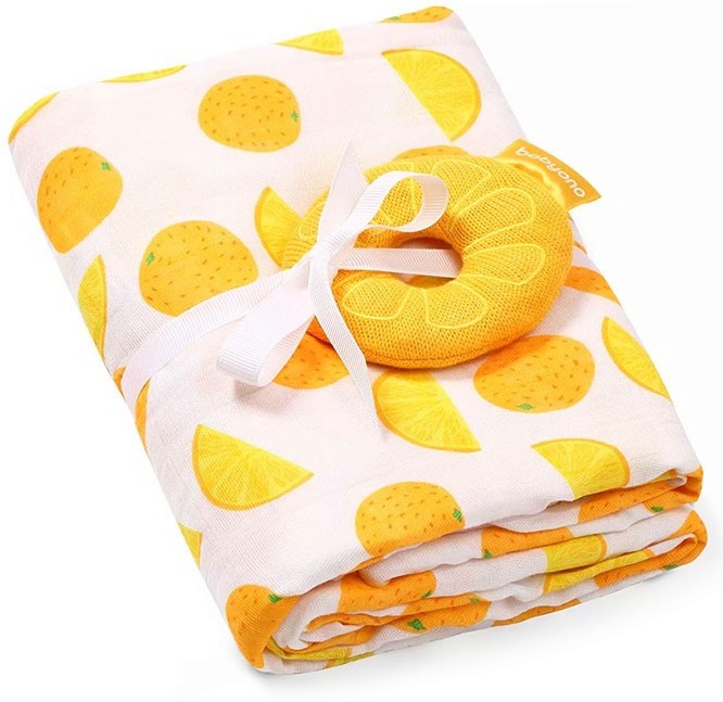   BabyOno Orange -  , 120 x 120 cm - 