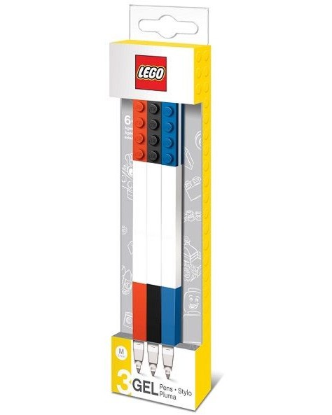 Гел химикалки LEGO Wear - 3 броя - 