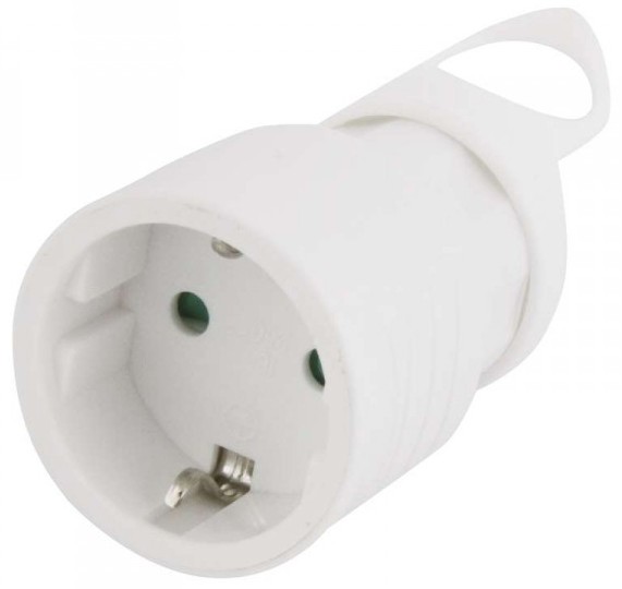 Гнездо за захранващ кабел Emos Гнездо за захранващ кабел Emos - Със закачалка -