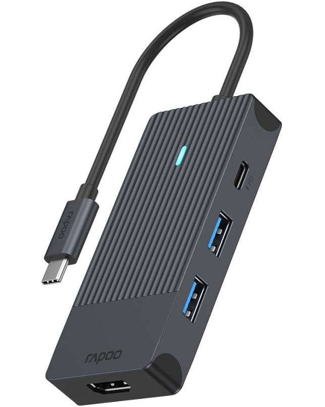   4  1 Rapoo UCM-2001 - 2 x USB Type-A, HDMI  USB Type-C - 