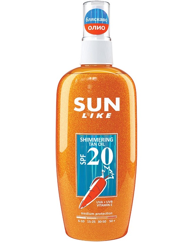 Sun Like Shimmering Tan Oil SPF 20 -        - 