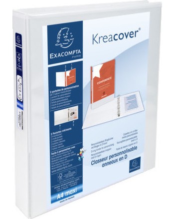 ������� � 4 ����� Exacompta Kreacover - �� ������ A4 � � �������� �� ����� 4.7 cm - 