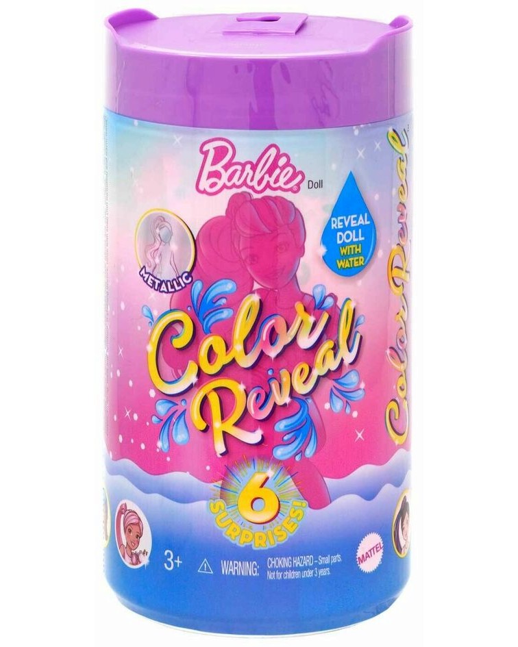   Mattel Color Reveal Party -   Barbie - 