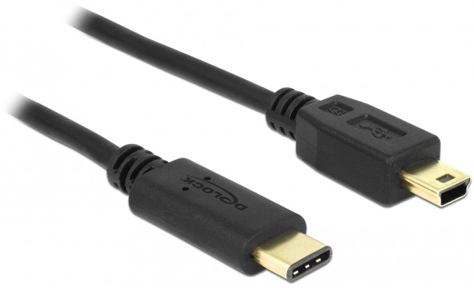 Кабел USB-C male към USB-B male DeLock Кабел USB-C male към USB-B male DeLock - 0.5 m -